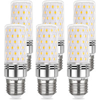 Led Maiskolben E27 12W Warmweiß 3000K 1450LM Ersetzt 100W GlüHbirne 6Er-Pack