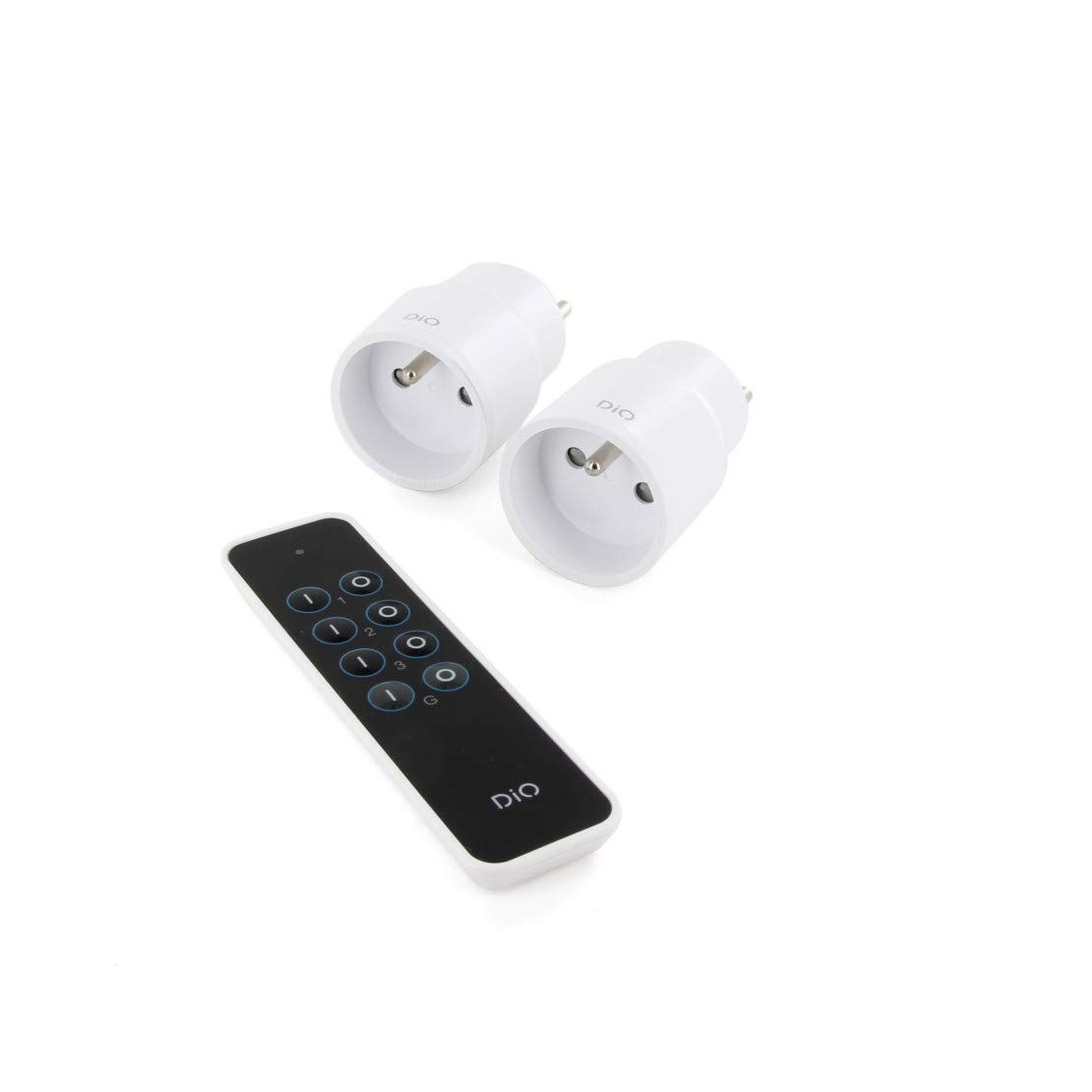 Kit domotique DiO de 2 prises de courant 2300W pour piloter le salon du canapé