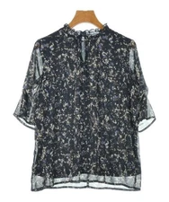 MK MICHEL KLEIN Blouses NavyxBeigexBrownetc.(Patterned) 2200596553036