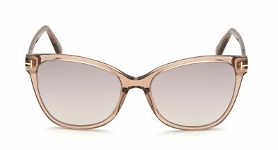 Tom Ford ANI FT 0844 Transparent Light Brown/Brown Shaded  display picture 3