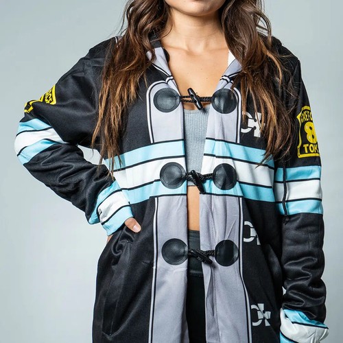 Company 8 Fire Force Dream Cloak Coat - Picture 7 of 9