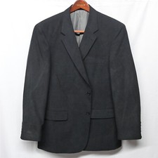 Stafford 44R Navy Blue 2 Button Blazer Suit Jacket Sport Coat