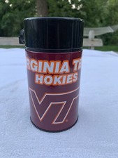 VIRGINIA TECH Hokies Insulated Thermos by The Memory Company Coffee Soup 12 oz