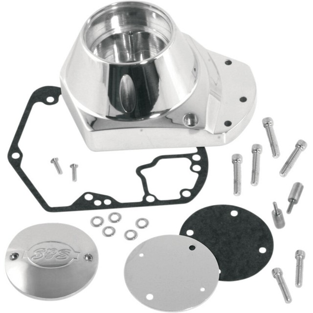 S&S Polished Billet Cam Chest Gear Cover for Harley EVO Evolution Big Twin 9399 eBay