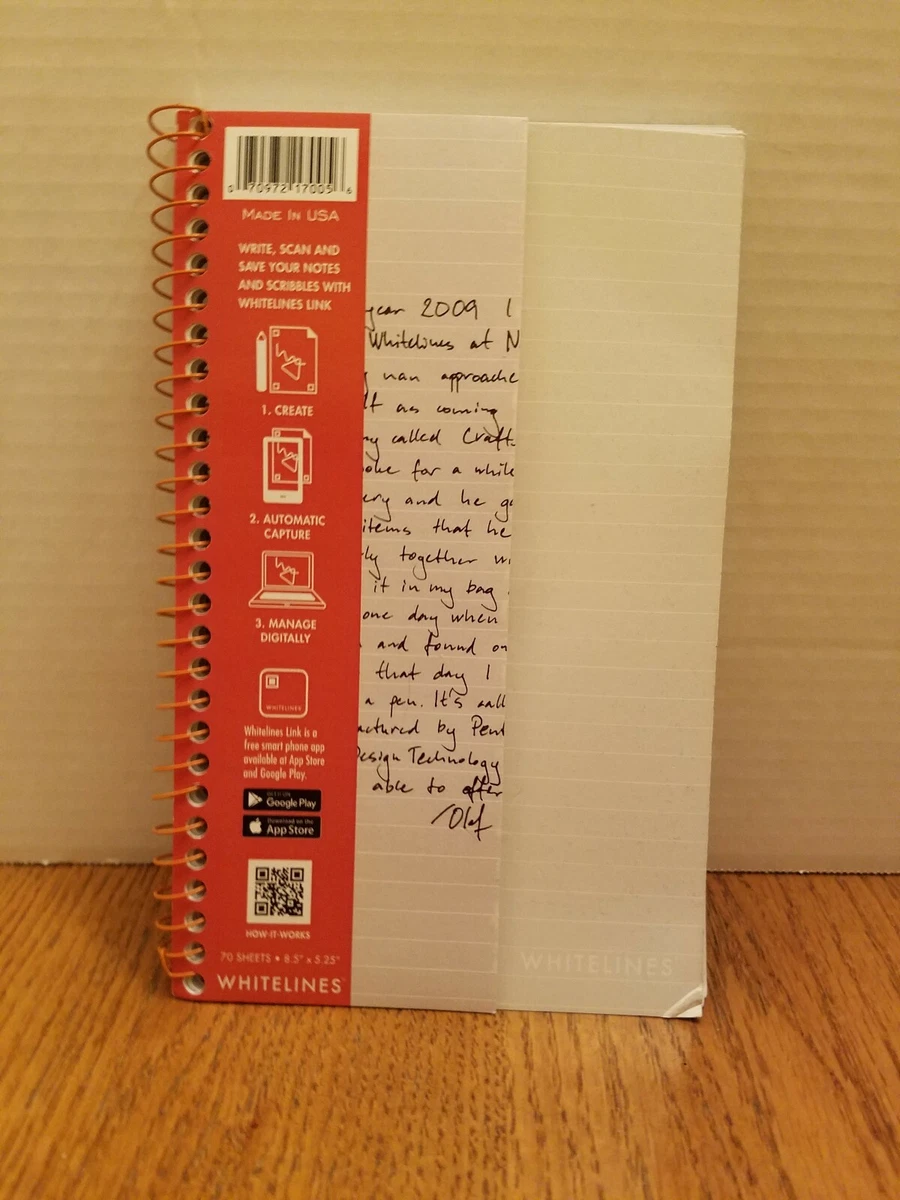 Whitelines notebook cheap