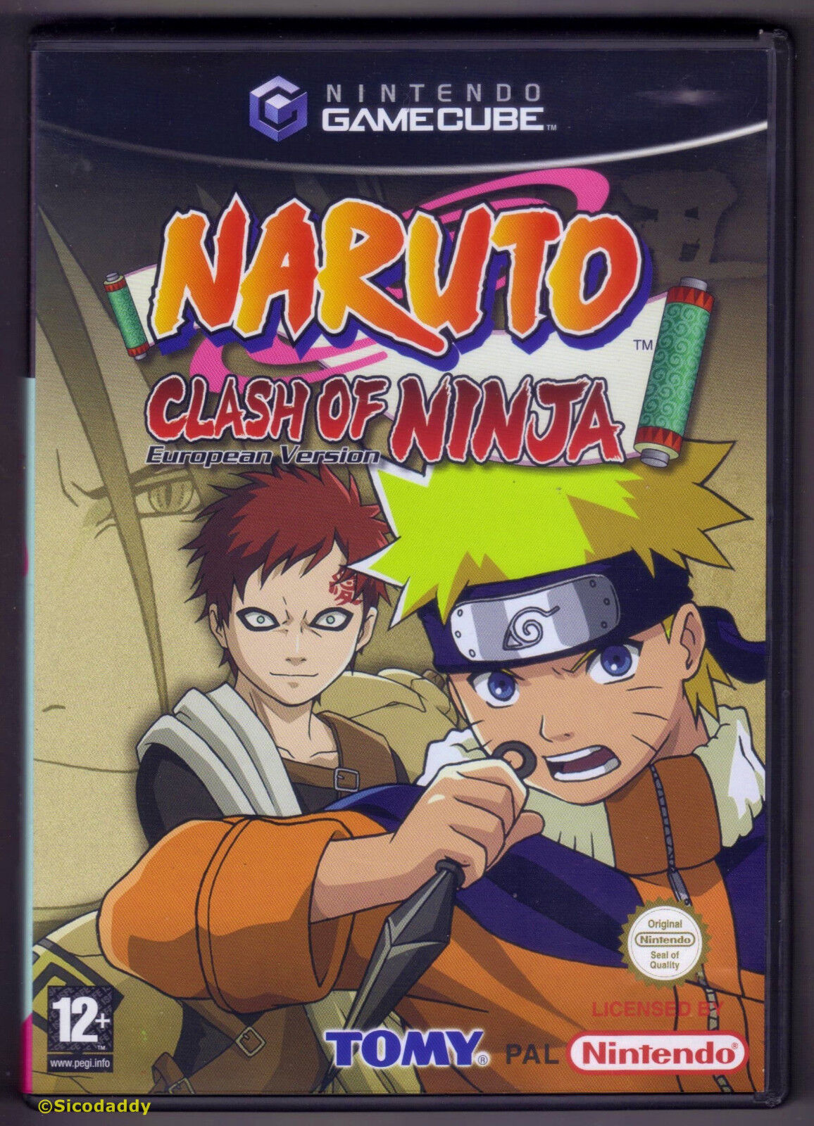 JEUX VIDÉO NINTENDO Gamecube Naruto Clash Of Ninja Complet