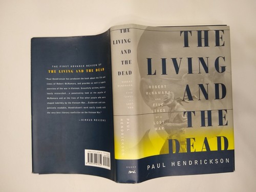 The Living and The Dead by Paul Hendrickson Knopf 1996 HB 1st ed. - Picture 4 of 4