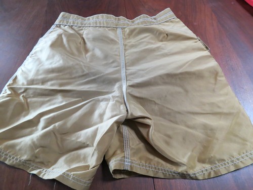 Rare Gold Kanvas By Katin Sewn Patch Board Shorts 30 - Picture 4 of 4
