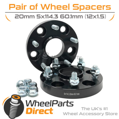 Bolt-On Radabstandshalter (2) 5x114.3 60,1 20 mm für Toyota Alphard [Mk2] 08-15