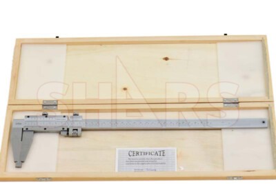 12'' / 300mm Heavy Duty Vernier Caliper 2.90'' Jaw Depth + Inspection Report R}