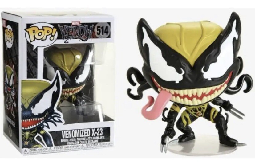 Funko Pop Venomized X-23 Marvel 514 Venom Bobblehead Figure New In Box Vinyl