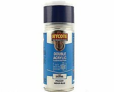 Hycote Peugeot Indigo Blue Gloss Spray Paint Enviro Can All-Purpose XDPG218