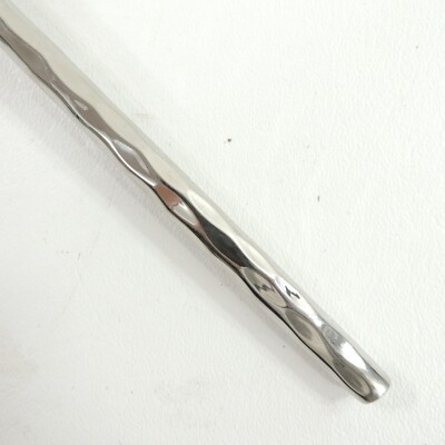 CALDERA by Pier 1 Imports 18/8 Stainless Glossy Wavy Handle Flat Tip YOUR CHOICE