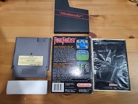 Final Fantasy Nintendo Game NES Complete CIB Missing Map
