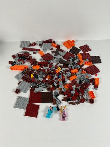 Lego Minecraft Set Jungle Abomination 21176 Bee Farm 21165 Nether Eisenbahn 21130 - Bild 10 von 14