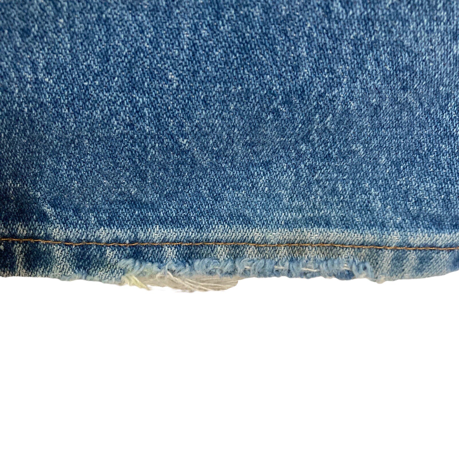 Vintage Wrangler Jeans Men’s Medium Wash Regular Fit Size 32x34 Leather logo thumbnail 7