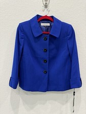 TAHARI - Jacket Blazer Size: 6 royal blue NEW With tags 129