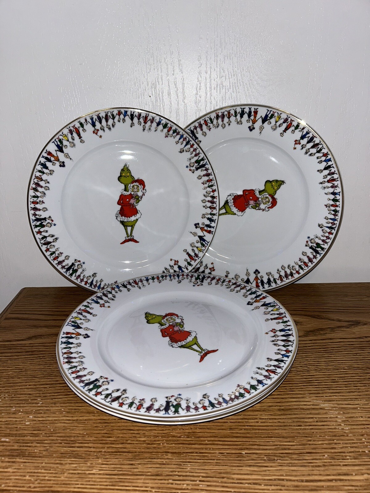 Dr Suess The Grinch & Cindy Lou Who 10.5