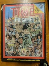  1983 Time The Game Board Cards Challenging 8000 Questions