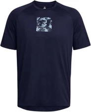 Under Armour Men's Tech Print Fill Short Sleeve Shirt Size L