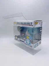 Plastic Box Protector fits Morgan & Tony Stark Funko Pop! 0.50mm Thick Acid Free