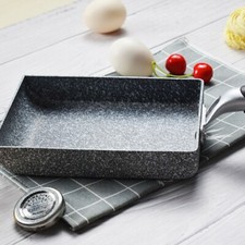 Japanese Square Rectangular Grill Frying Pan Tamagoyaki Egg Roll Omelette