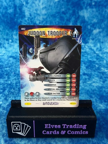 Tarjeta coleccionable Doctor Who Battles in Time 3: Invader única CCG de Topps 2007 - Imagen 53 de 402
