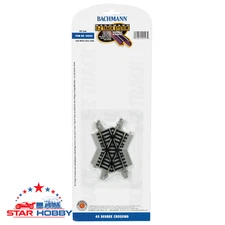 Bachmann 44543 45 DEGREE CROSSING (HO SCALE) Model railroading train track