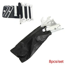Multifunctional Motorcycle Repair Tool Set 8Pcs Wrench Sleeve Screwdriver