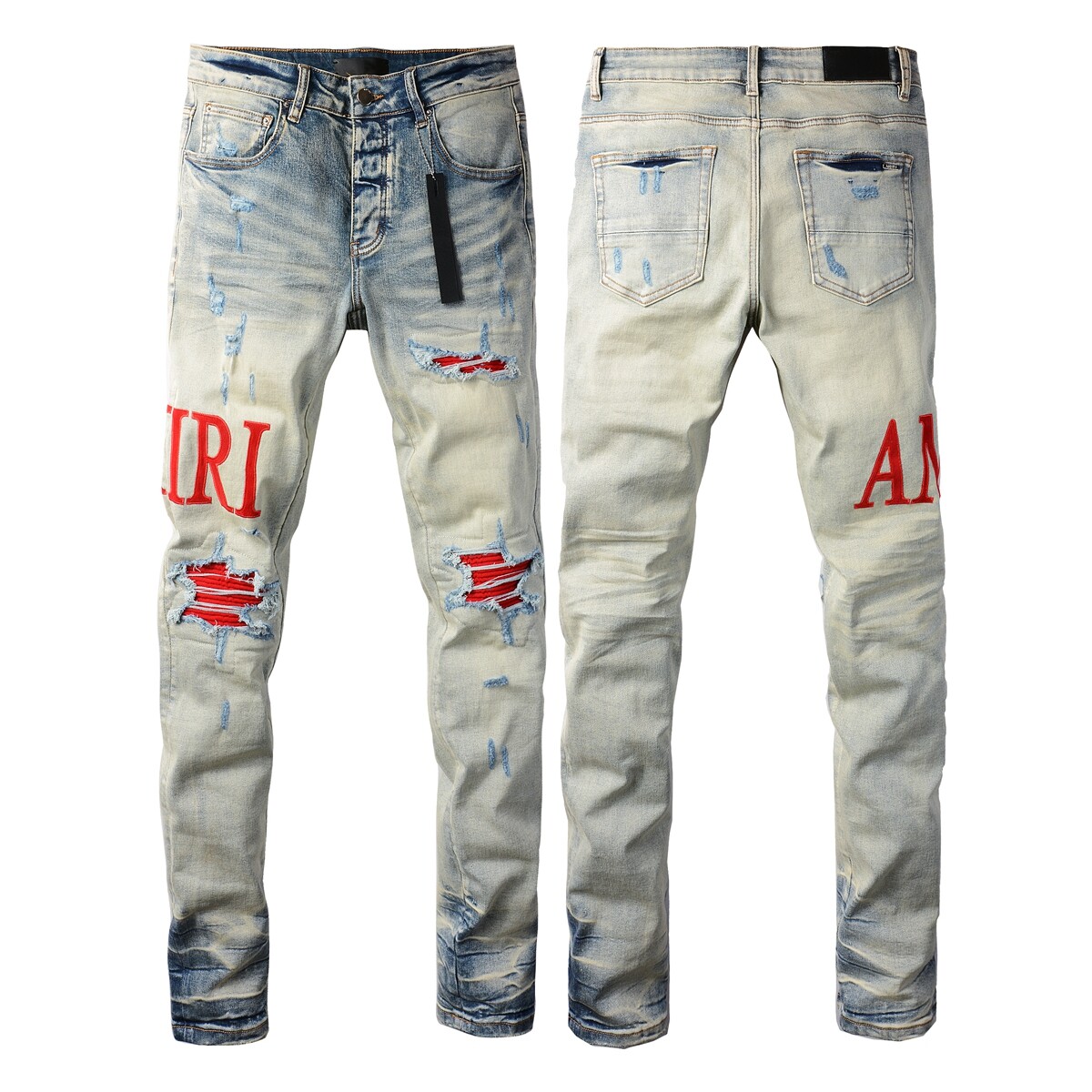 Amiri Men's High-end Casual Fashion Personality Vintage Amiri Men's High-end Casual Fashion Personality Vintage