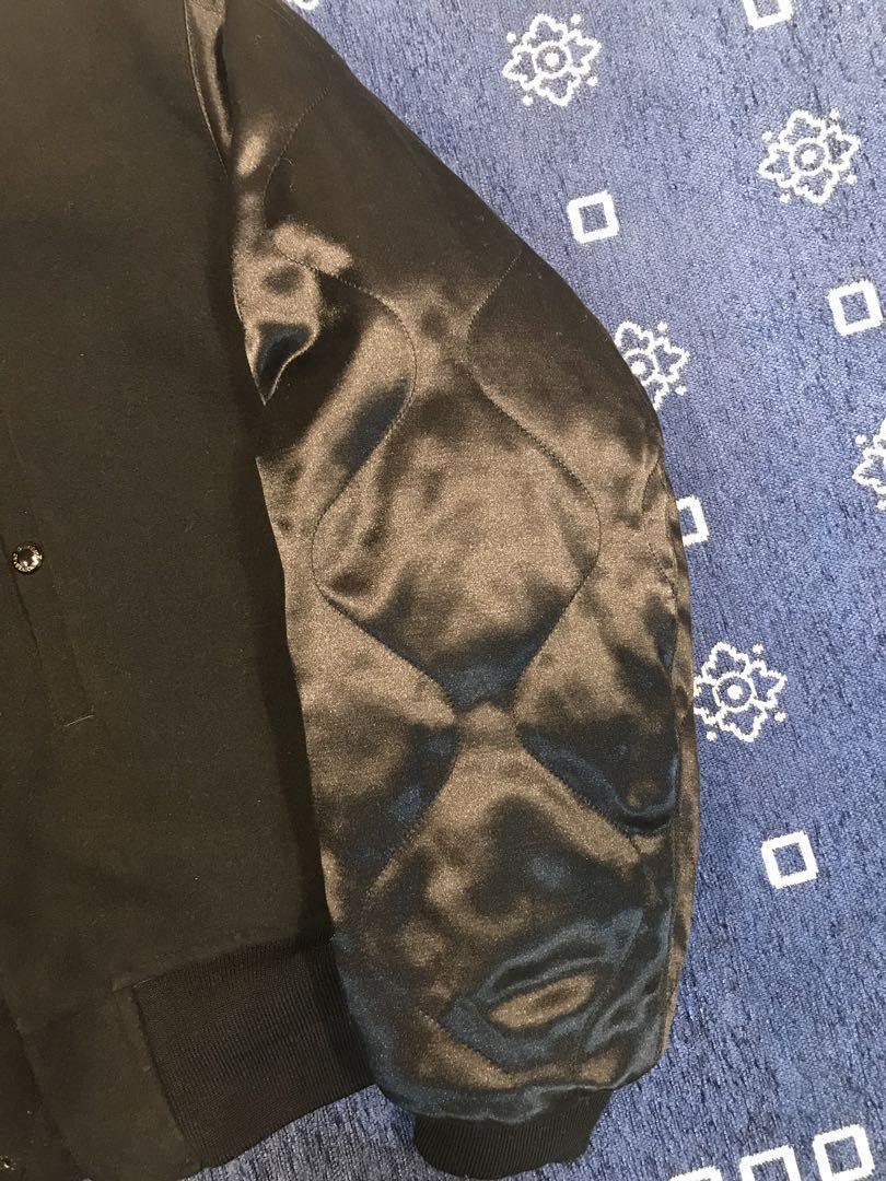 Engineered Garments MA-1 SVR Jacket Black Size S Used From Japan