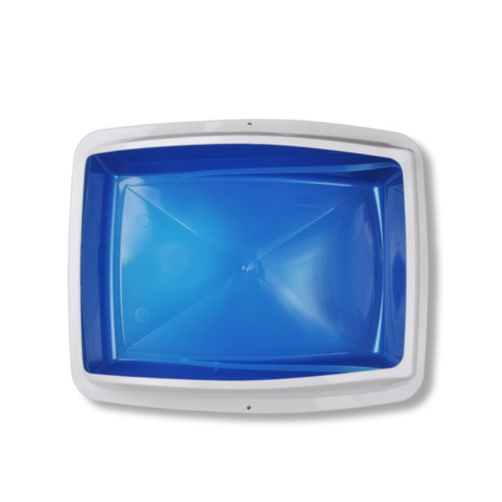 Van Ness Large Framed Cat Pan (Cat Litter Box with Rim), NEW