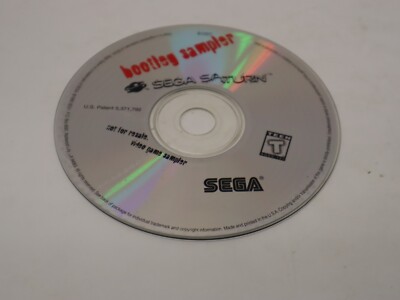 SEGA Saturn – Bootleg Sampler (Démo) – Jeu PAL Complet, Testé
