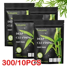 10/300X Detox Foot Patches Pads Body Toxins Feet Slimming Deep Cleansing Herbal