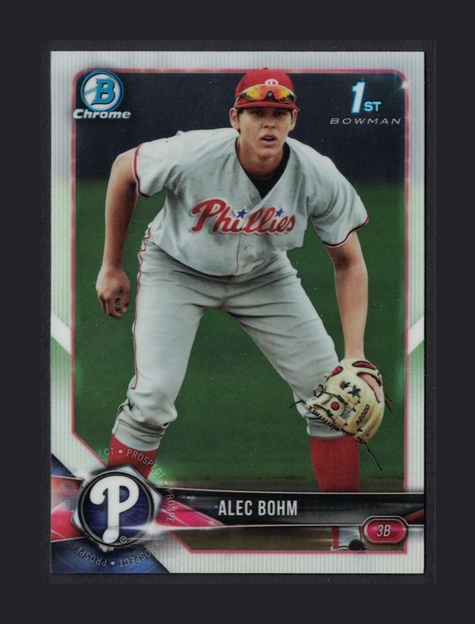 2018 Bowman Draft - Chrome Alec Bohm #BDC-25 ROOKIE RC
