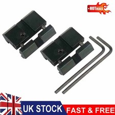 11mm To 20mm Tactical Picatinny Weaver Scope Dovetail Rail Adapters Mount Base