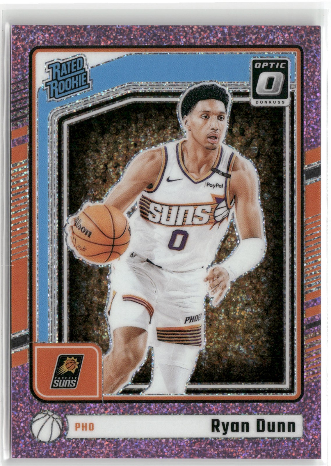 2024-25 Donruss Optic #279 Ryan Dunn Pink Glitter #/275