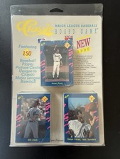 Sealed 1990 MLB Board Game 150 Card Set Nolan Ryan Will Clark Deion Sanders