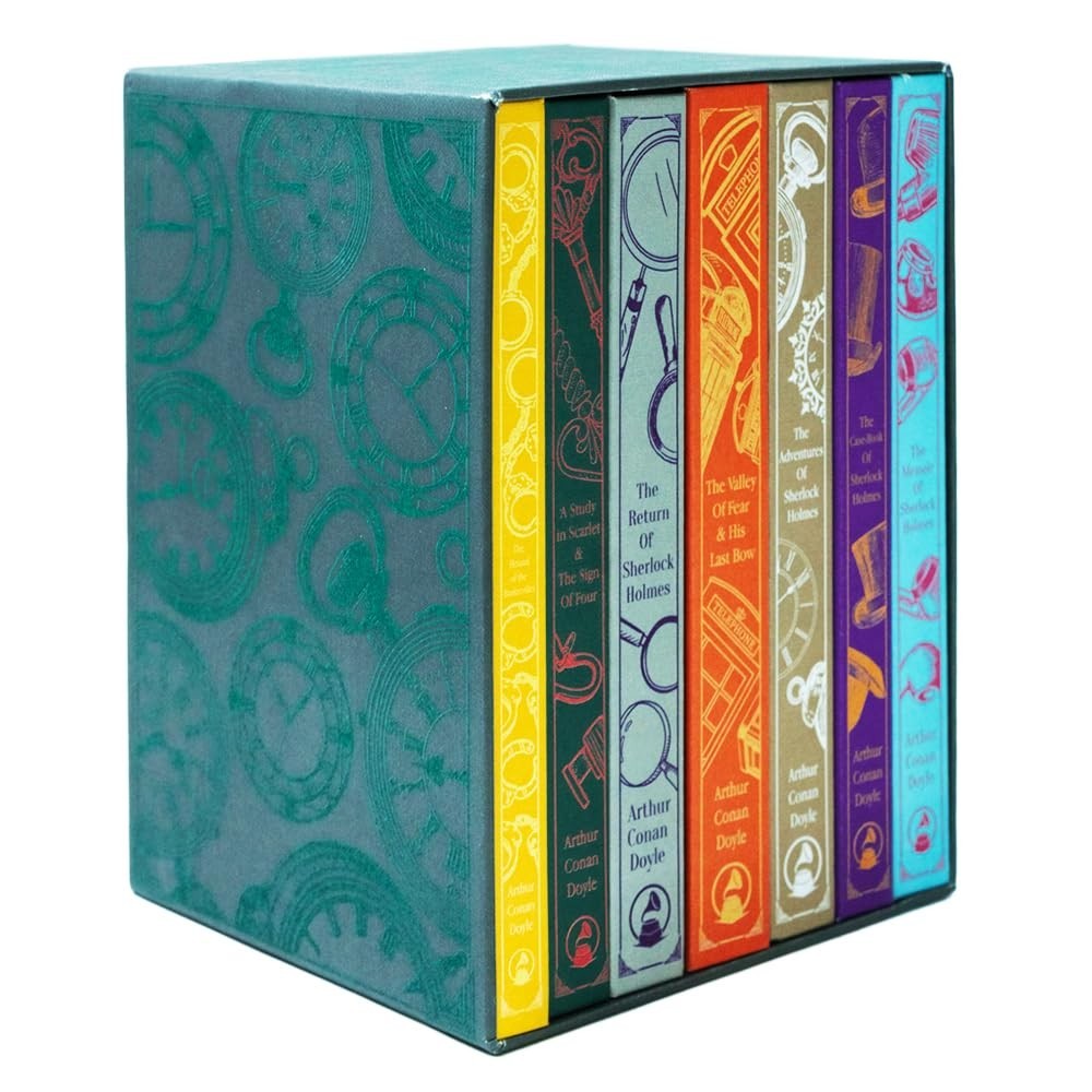 Sherlock Holmes Complete 7 Books Hardback Collection Box Set (Adventures, Valle - Image 2