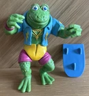 Teenage Mutant Ninja Turtles TMNT Genghis Frog Action Figure - 1989 Playmates