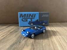 MINI GT 1:64 Scale  Miata MX-5 (NA) Mariner Blue Headlight Up #331