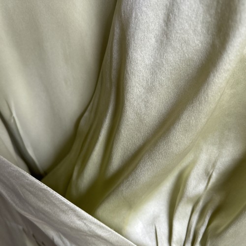 NWOT Avenue 100% Silk Tank Top Satin Green Relaxed Business Casual Sz 14/16 - Picture 7 of 14