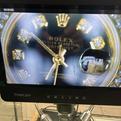 Rolex Lady 6917 President Bracelet with Dia Bezel And Dial. All Rolex