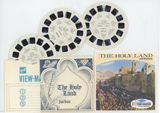 Holy Land JORDAN Belgian-made GAF View-Master Reels C-830-E with Copy Cover