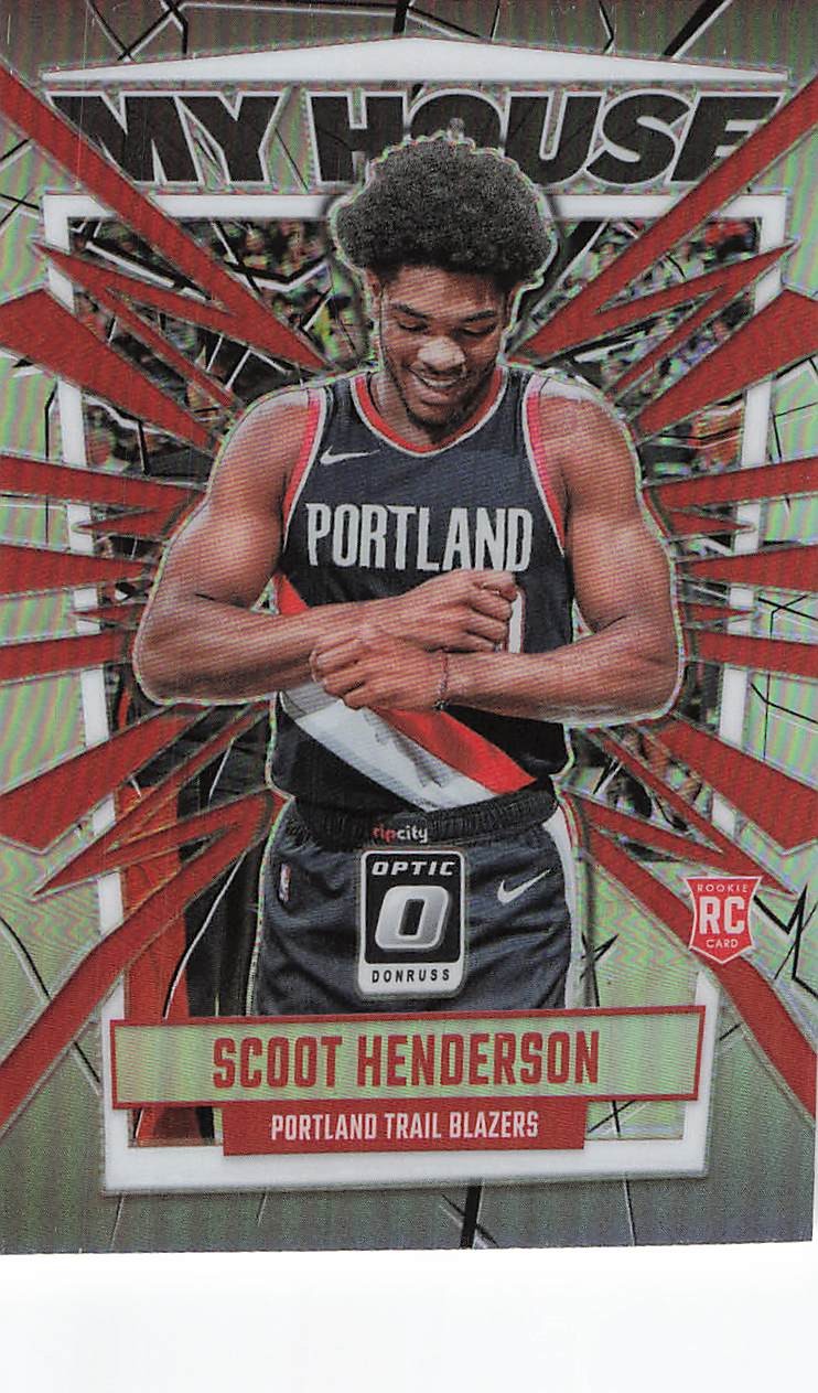 2023-24 Donruss Optic #20 Scoot Henderson My House Holo