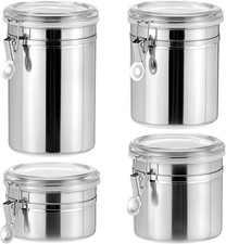 Stainless Steel Kitchen Canister Set