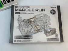 3D Puzzles for Adults, Marble Run Link Pack LG01, Wooden Model New Sealed