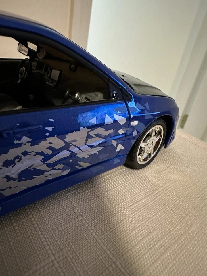 ERTL Racing Champions 1:18 Scale 2002 Mitsubishi Lancer Evolution VII Diecast   - Image 3 of 3