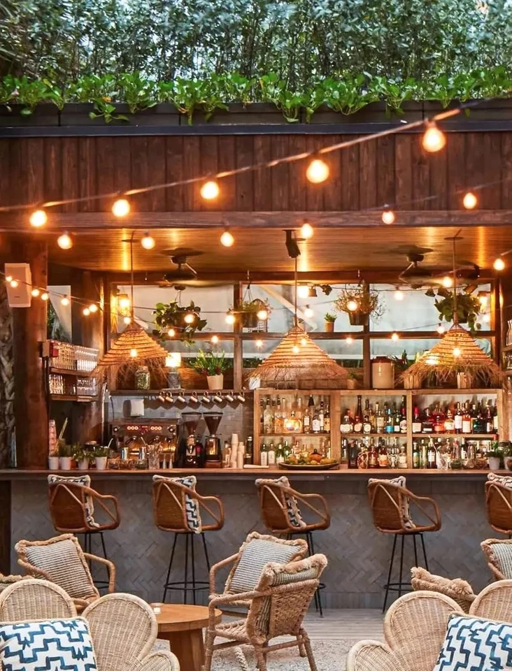 Cadena de luces LED para exteriores, luces de patio de 100 pies con bombilla irrompible Edison 52 Foto 3 de 4