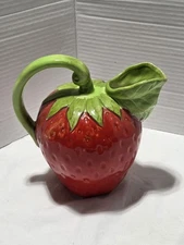 1983 The Haldon Group Strawberry Pitcher